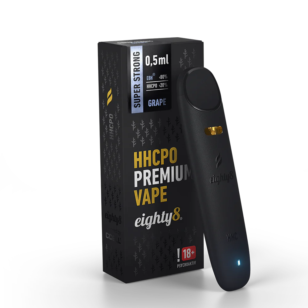 Vape Eighty8 HHCPO cu struguri Premium foarte, 20 % HHCPO 0.5 ml
