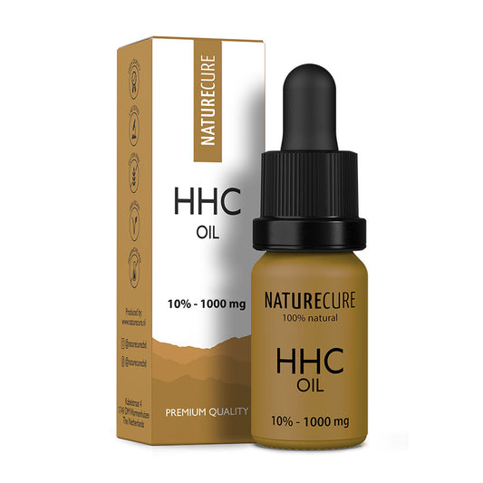 Ulei de HHC de calitate, natural, 10 %, 1000 mg, 10 ml