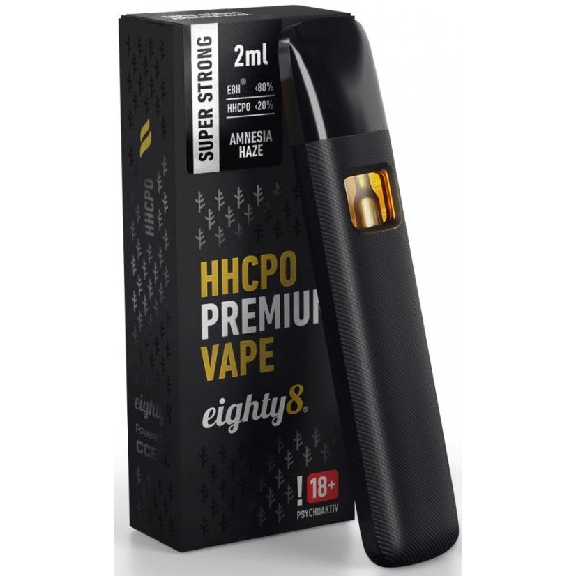 Vape Eighty8 HHCPO cu Amnezia Haze Premium foarte puternic, 20 % HHCPO, 2 ml